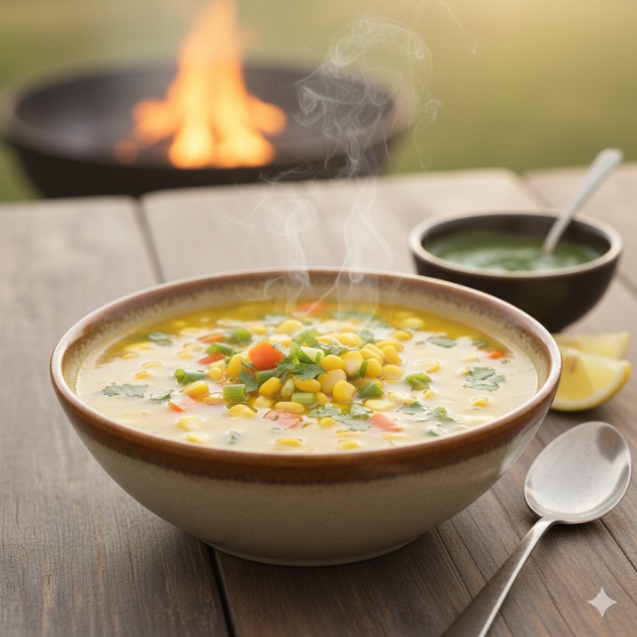 Veg Sweet Corn Soup